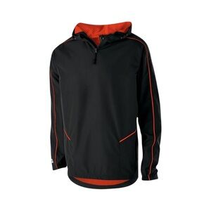 Holloway Wizard 1/4 Zip Hooded Pullover Lightweight Jacket NWOT Size M